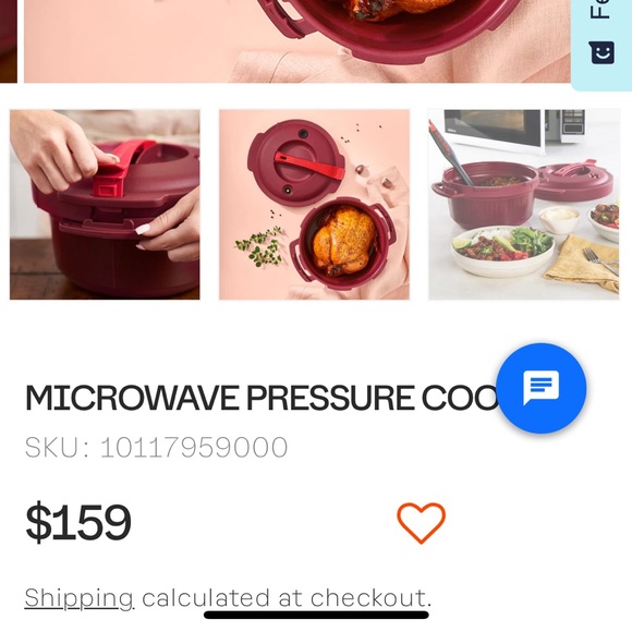 Tupperware Microwave Pressure Cooker - Picture 10 of 12
